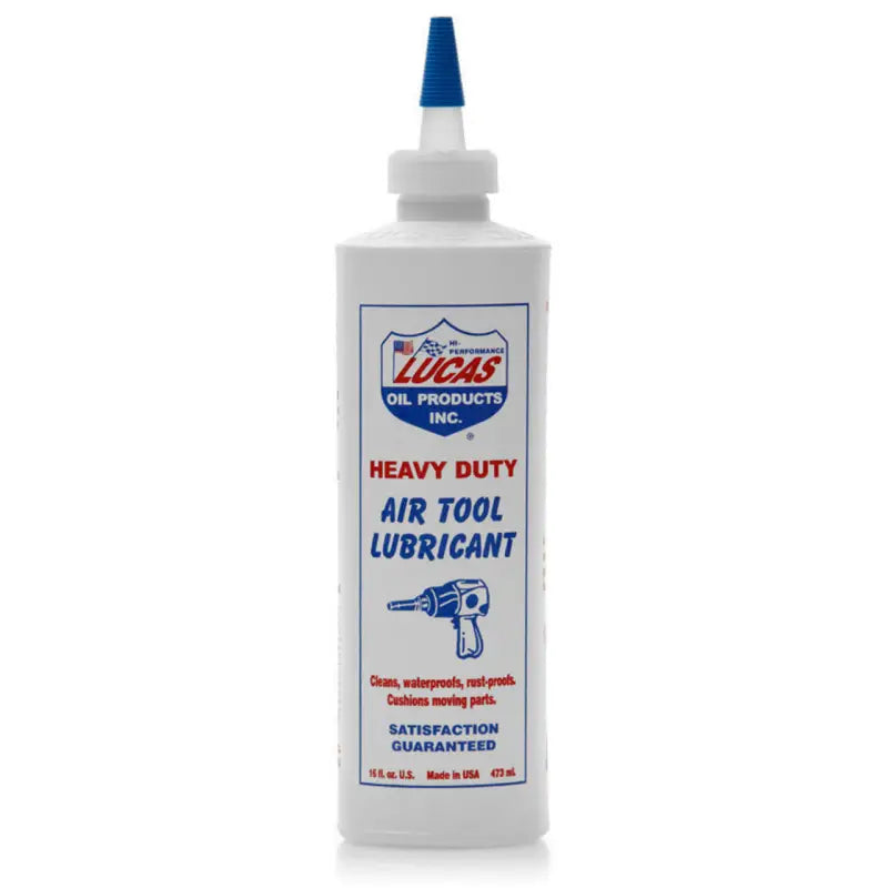 Lucas Oil Heavy Duty Air Tool Lubricant bottle, ideal for RV, automotive, powersports, off-road, marine, truck accessories, and more, enhancing air tool performance, AVADA - Best Sellers, Chemical & Lube | Power Sports
