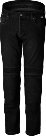 102002BLK2-38 Rst Kevlar Tech Pro Ce Jean Solid Black Textile 2Xl - RV and Auto Parts