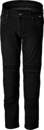 102002BLK2-38 Rst Kevlar Tech Pro Ce Jean Solid Black Textile 2Xl - RV and Auto Parts