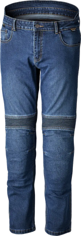 102002M.BLU-34 Rst Kevlar Tech Pro Ce Jean Mid Blue Denim Textile Lg - RV and Auto Parts