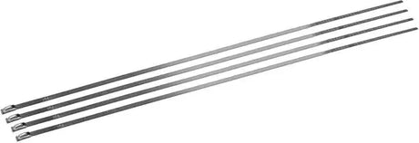 10202 Locking Ties Stainless Steel 14" 4/Pk