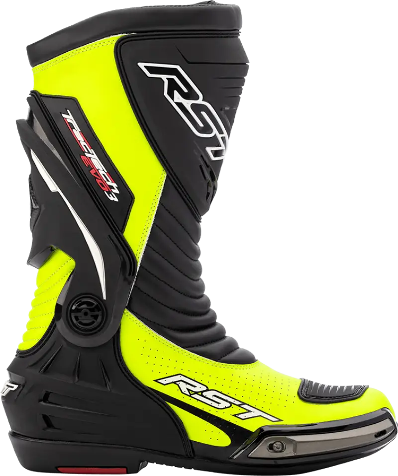 102101YEL-45 Rst Tractech Evo Iii Sport Ce Boot Flo Yellow / Black Sz 11.5 - RV and Auto Parts