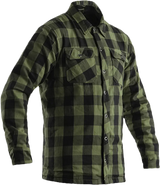 102115GRN-42 Rst Kevlar Lumberjack Ce Shirt Green Check Textile Md - RV and Auto Parts