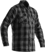 102115GRY2-40 Rst Kevlar Lumberjack Ce Shirt Grey Check Textile Sm - RV and Auto Parts