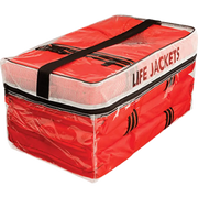 Onyx Outdoor Type II Lifevests for Adults, 4-Pack in Storage Bag.