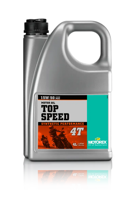 102304 Motorex Top Speed 4T 15W50 (4 Liters) 