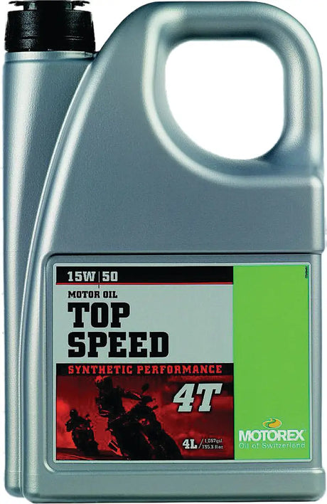 102304 Motorex Top Speed 4T 15W50 (4 Liters) 