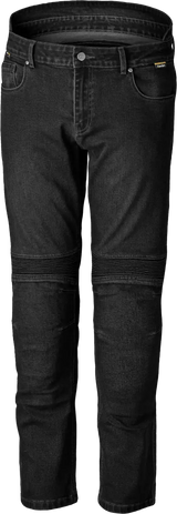 102327BLK2-38 Rst Kevlar Tech Pro Ce Sl Jean Solid Black Textile 2Xl - RV and Auto Parts