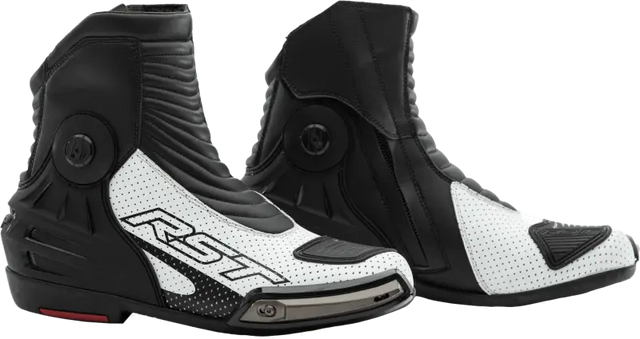 102341WHI-47 Rst Tractech Evo Iii Short Ce Boot White / Black Sz 13 - RV and Auto Parts