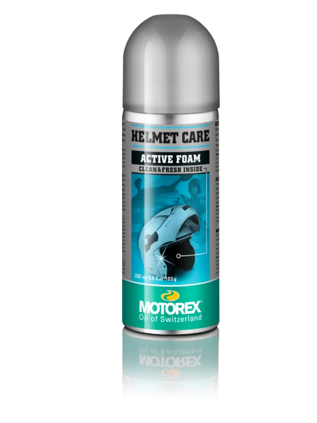 MOTOREX Helmet Care Active Foam 200ml for Powersports