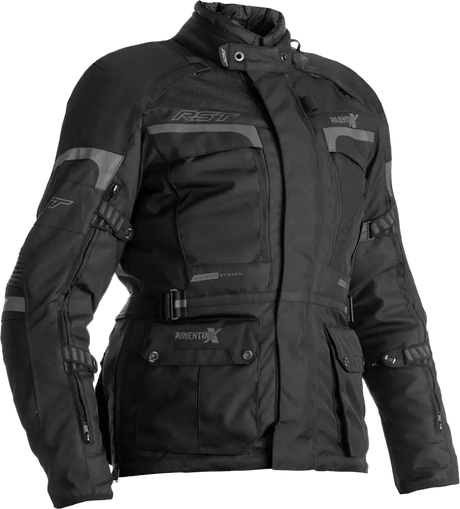 102380BLK-08 Rst Ladies Pro Series Adventure-X Ce Jacket Blk/Blk Txtl Xs - RV and Auto Parts