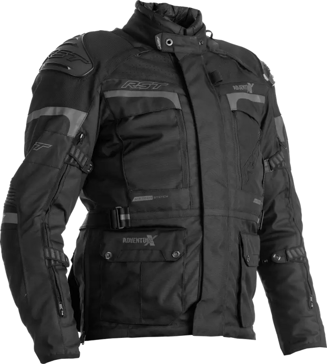 102409BLK-54 Rst Pro Series Adventure-X Ce Jacket Black/Black Textile 5Xl - RV and Auto Parts