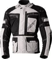 102409SIL-46 Rst Pro Series Adventure-X Ce Jacket Silver/Black Textile Xl - RV and Auto Parts