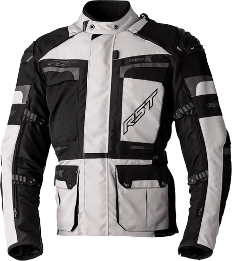 102409SIL-54 Rst Pro Series Adventure-X Ce Jacket Silver/Black Txtl 5Xl - RV and Auto Parts