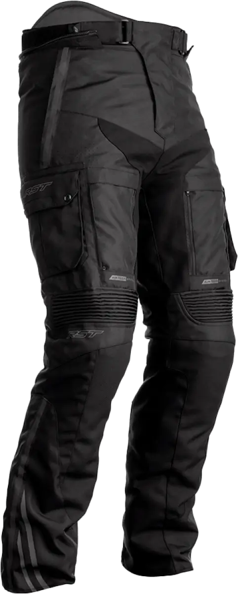 102413BLK-34 Rst Pro Series Adventure-X Ce Jean Black/Black Textile Lg - RV and Auto Parts