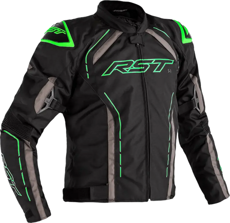 102559NEO-48 Rst S1 Ce Jacket Black/Grey/Neon Grn Txtl 2Xl - RV and Auto Parts