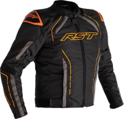 102559ORG-42 Rst S1 Ce Jacket Blk/Grey/Neon Org Txtl Md - RV and Auto Parts