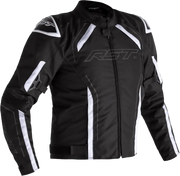 102559WHI-50 Rst S1 Ce Jacket Black/Black/White Textile 3Xl - RV and Auto Parts