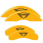 10255SMGPYL Mgp Caliper Set Of 4 Caliper Covers  Engraved F