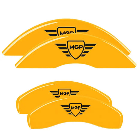 10255SMGPYL Mgp Caliper Set Of 4 Caliper Covers  Engraved F