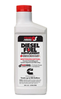 "1026 Powerservice Diesel Fuel Anti Gel product bottle with red cap, prevents fuel gelling in cold temperatures, ensuring diesel engine smooth operation"