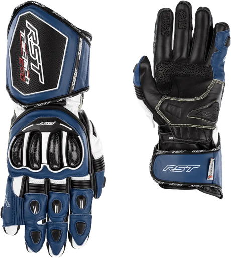 102666BLU-10 Rst Tractech Evo 4 Ce Glove Blue/White/Black Lg - RV and Auto Parts