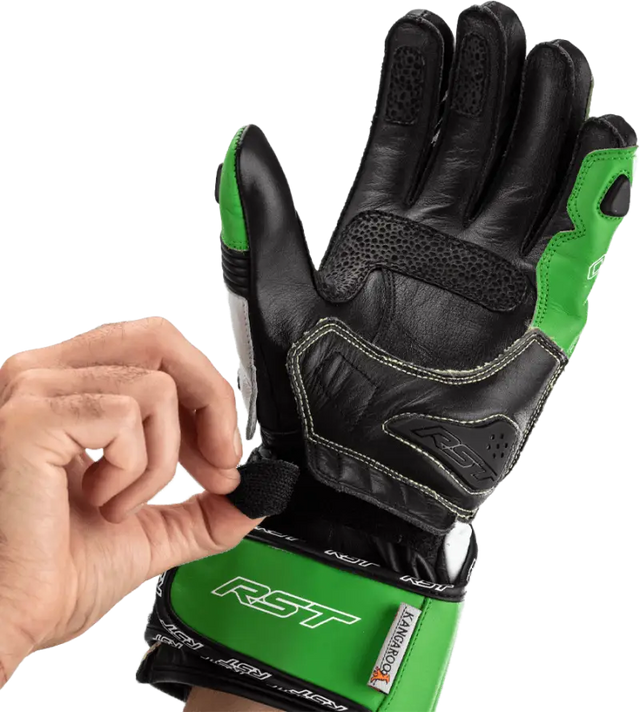 102666NEO-08 Rst Tractech Evo 4 Ce Glove Neon Green/Black Sz 08 - RV and Auto Parts