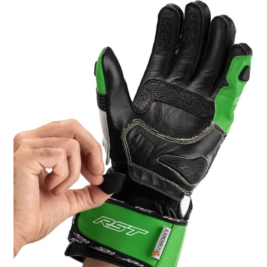 102666NEO-08 Rst Tractech Evo 4 Ce Glove Neon Green/Black Sz 08 - RV and Auto Parts