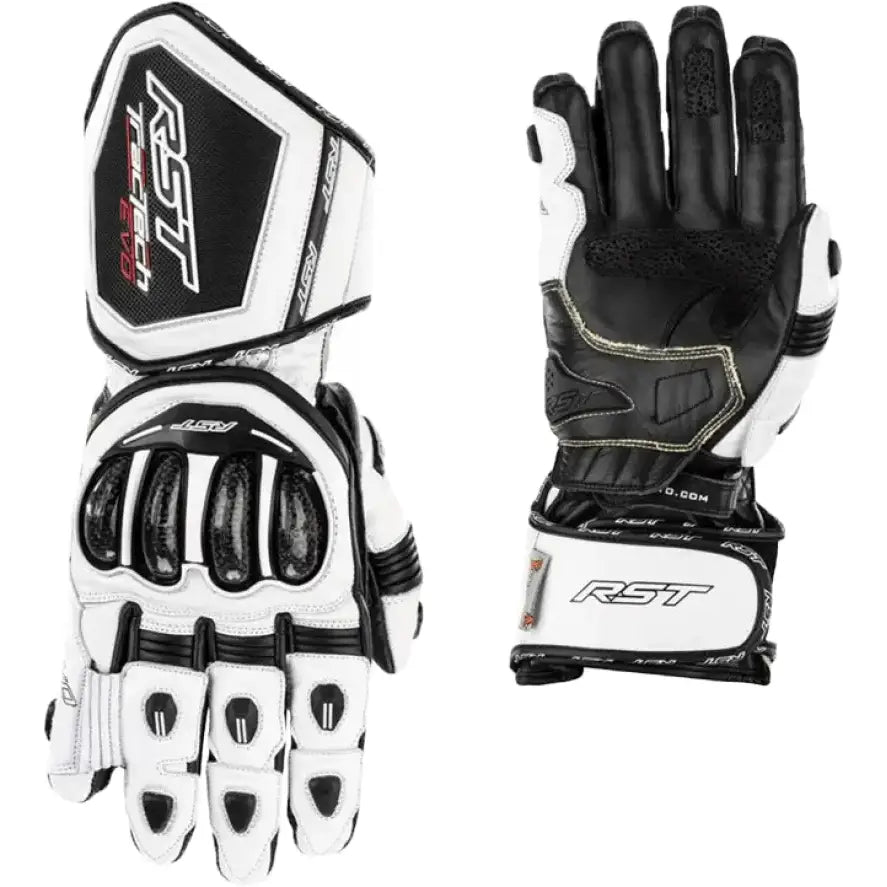 102666WHI-08 Rst Tractech Evo 4 Ce Glove White/White/Black Sm - RV and Auto Parts