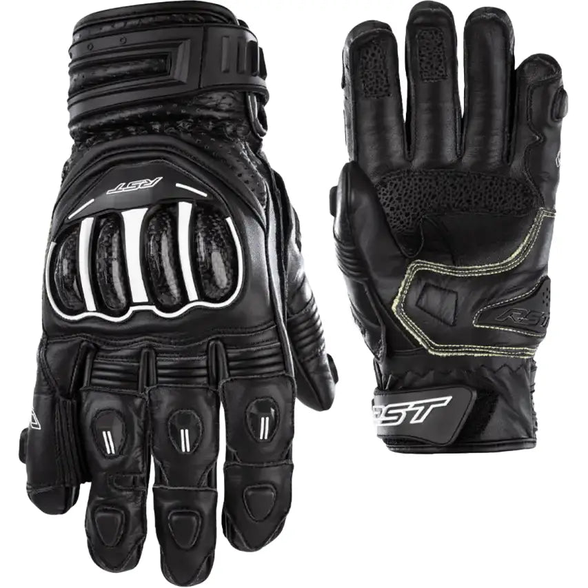 102667BLK-09 Rst Tractech Evo 4 Short Ce Glove Black/Black/Black Md - RV and Auto Parts