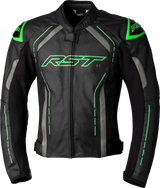 102977NEO-50 Rst S1 Ce Jacket Black/Grey/Neon Grn Lthr 3Xl - RV and Auto Parts