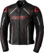 102977RED-50 Rst S1 Ce Jacket Black/Grey/Red Leather 3Xl - RV and Auto Parts