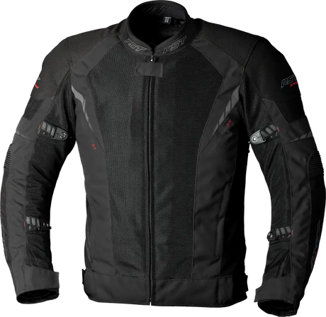 102982BLK-44 Rst Pro Series Ventilator Xt Ce Jacket Black/Black Textile Lg - RV and Auto Parts