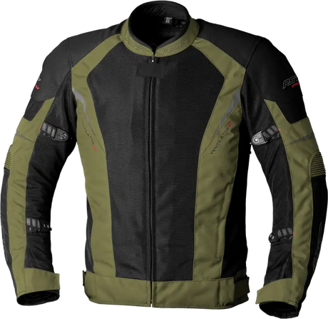 102982D.GRN-40 Rst Pro Series Ventilator Xt Ce Jacket Green/Black Textile Sm - RV and Auto Parts