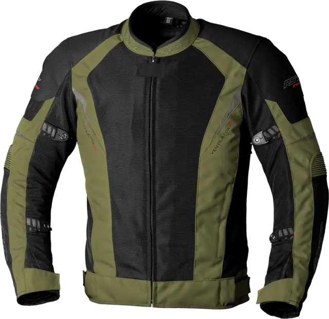 102982D.GRN-50 Rst Pro Series Ventilator Xt Ce Jacket Green/Black Textile 3Xl - RV and Auto Parts