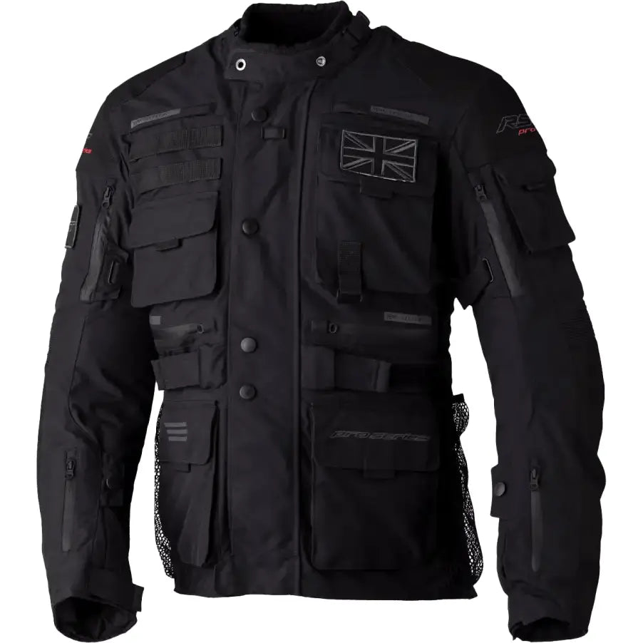 102986BLK-42 Rst Pro Series Ambush Ce Jacket Black/Black Textile Md - RV and Auto Parts
