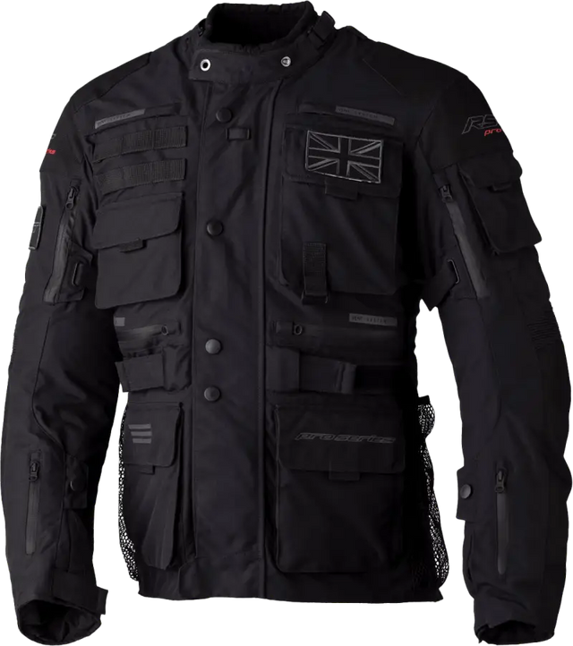 102986BLK-52 Rst Pro Series Ambush Ce Jacket Black/Black Textile 4Xl - RV and Auto Parts