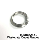 Ticon 103-04010-5000 Ticon Industries Turbosmart 40mm Comp-Gate Titanium Outlet Flange for 1.5in Tubing