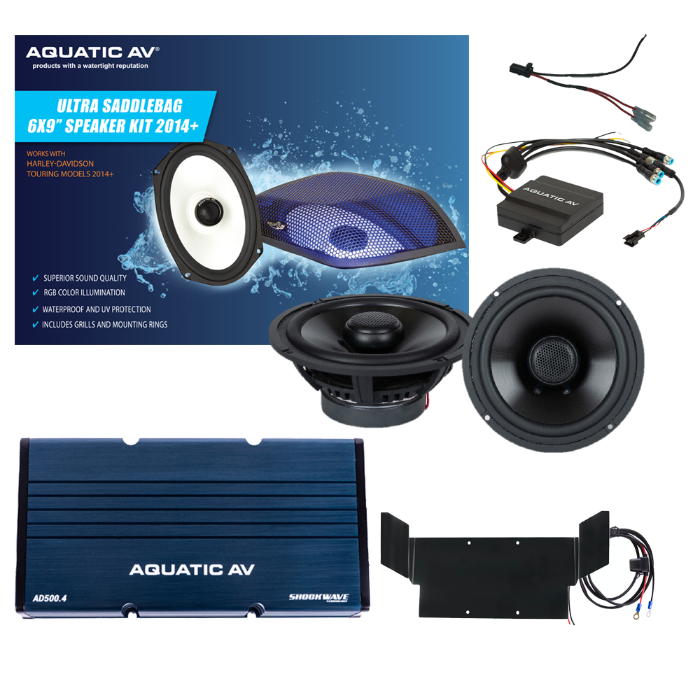 Aquatic AV Ultra Speaker Kit Audio/Visual/Communication BT300 - Flht 98-13