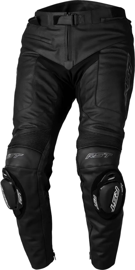 103022BLK-32 Rst S1 Ce Sl Jean Black/Black Leather Md - RV and Auto Parts
