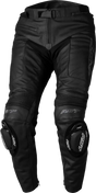 103022BLK-46 Rst S1 Ce Sl Jean Black/Black Leather 6Xl - RV and Auto Parts