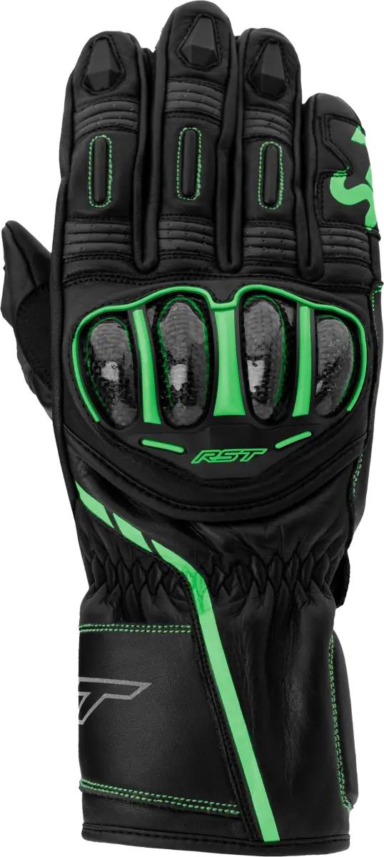 103033NEO-09 Rst S1 Ce Glove Black/Grey/Neon Green Md - RV and Auto Parts