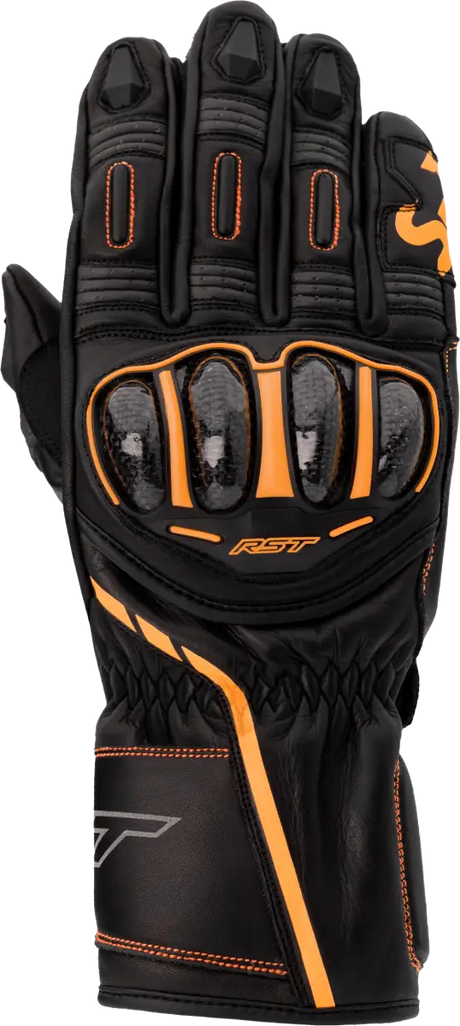 103033ORG-08 Rst S1 Ce Glove Black/Grey/Neon Orange Sm - RV and Auto Parts