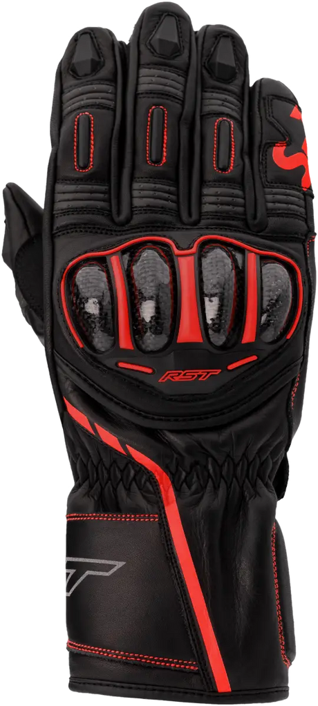 103033RED-08 Rst S1 Ce Glove Black/Grey/Red Sm - RV and Auto Parts