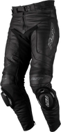 103042BLK-08 Rst Ladies S1 Ce Jean Black/Black Leather Xs - RV and Auto Parts