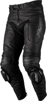 103042BLK-18 Rst Ladies S1 Ce Jean Black/Black Leather 2Xl - RV and Auto Parts