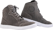 103052GRY-40 Rst Hitop Moto Sneaker Ce Boot Grey Suede Sz 7 - RV and Auto Parts