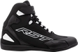 103053BLK-46 Rst Sabre Moto Shoe Ce Boot Black / Black / White Sz 12 - RV and Auto Parts