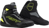 103053F.YEL-43 Rst Sabre Moto Shoe Ce Boot Black / Grey / Flo Yellow Sz - RV and Auto Parts