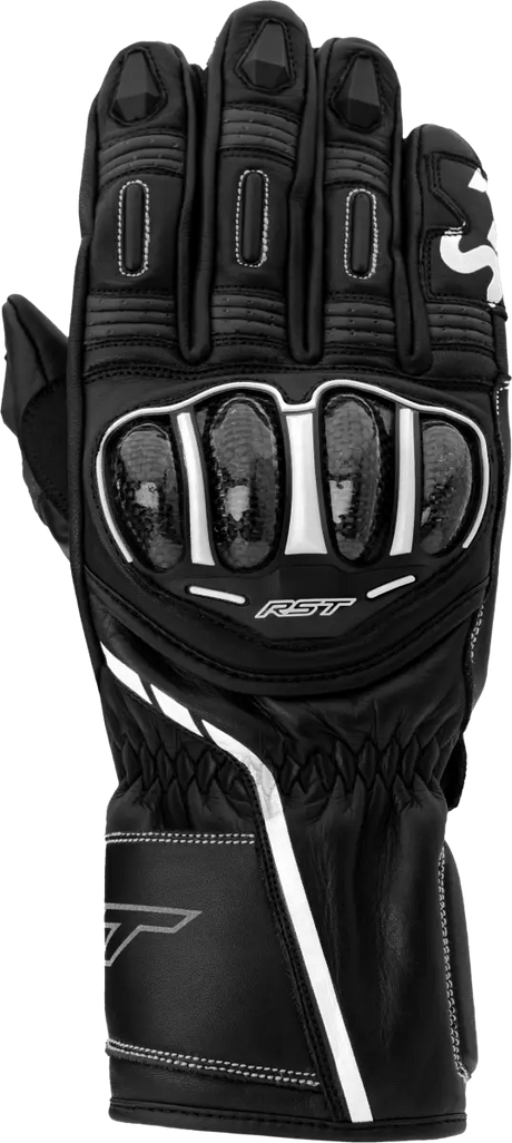 103060WHI-08 Rst Ladies S1 Ce Glove Black/White Lg - RV and Auto Parts